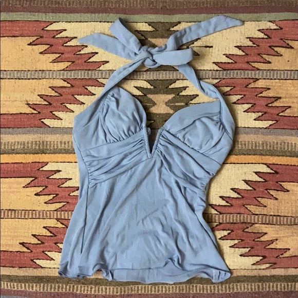 Blue Halter Top 🦋 - Picture 1 of 1